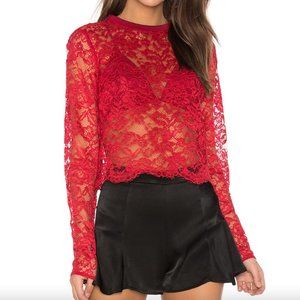 NBD Deborah Lace Top